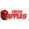 Signmission FRESH APPLES BANNER SIGN apple fruit stand cart signs produce B-96 Fresh Apples - alternate 1